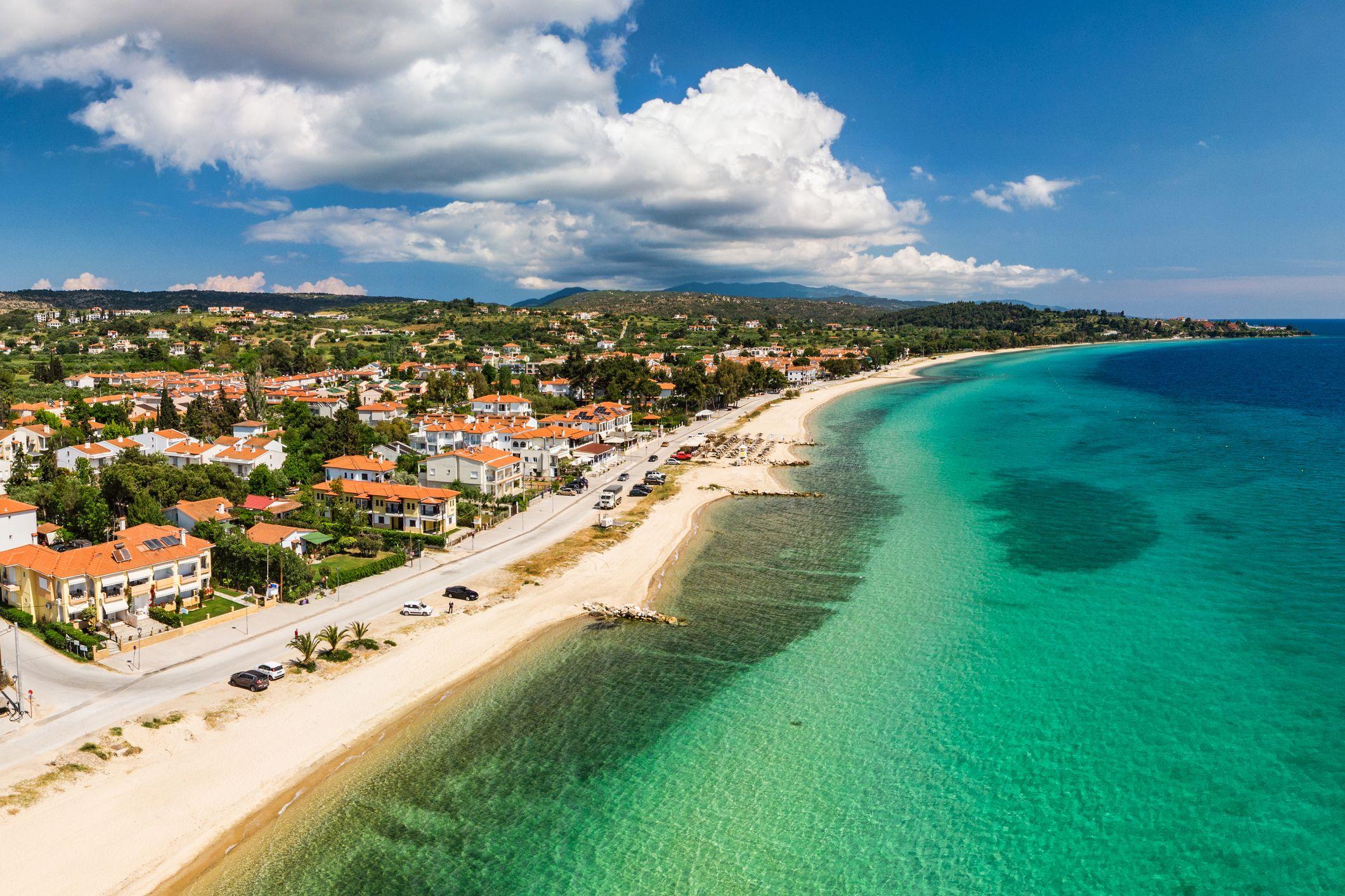 Nikiti Beach in Sithonia, Halkidiki, Greece